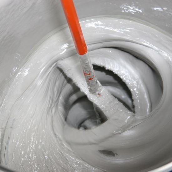 Epoxy Grout Mixing